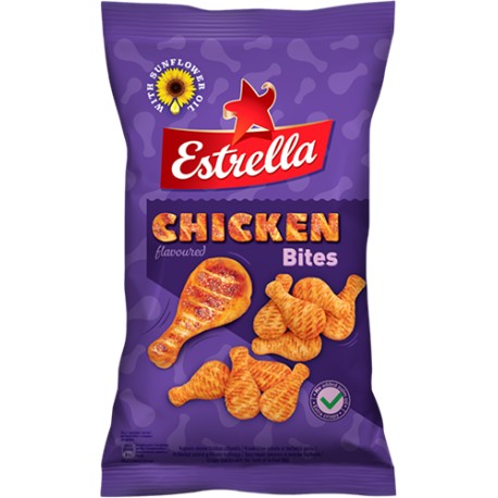 ESTRELLA Grilled Chicken Chips 110g X20
