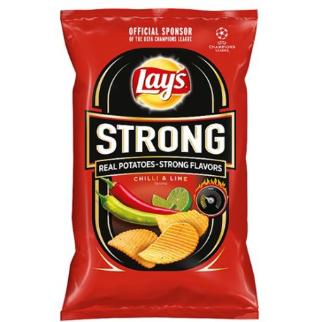LAYS Chilli & Lime Strong 120g X24