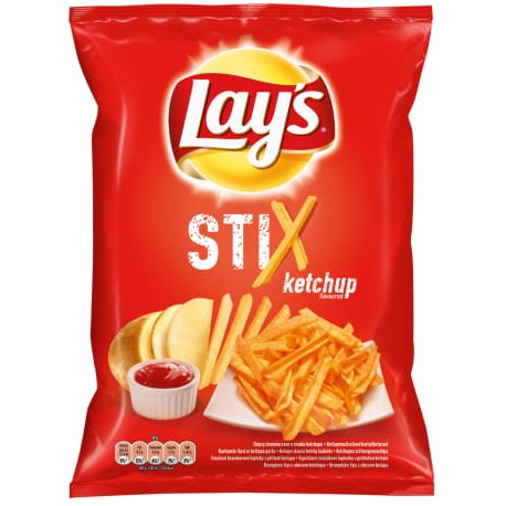 LAYS Stix Ketchup 130g X26