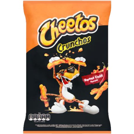 CHEETOS Crunchos Sweet Chilli Snacks 165g X20