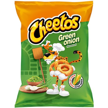 CHEETOS Green Onion Snacks 130g X14