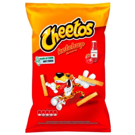 CHEETOS Ketchup Snacks 85g X25