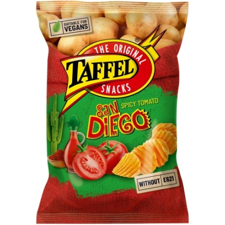 TAFFEL San Diego Chips 130g X18