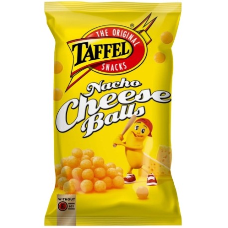 TAFFEL Nacho cheese balls Snacks 165g X18