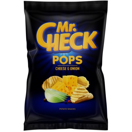 MR.CHECK Cheese and Onion Crisps 90g X15